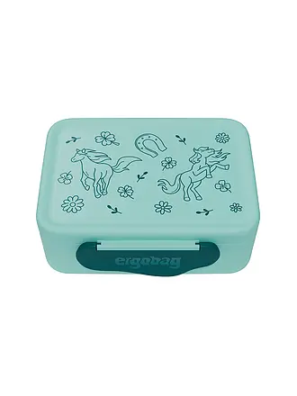 ERGOBAG | Kunststoff Brotdose Tiger | mint